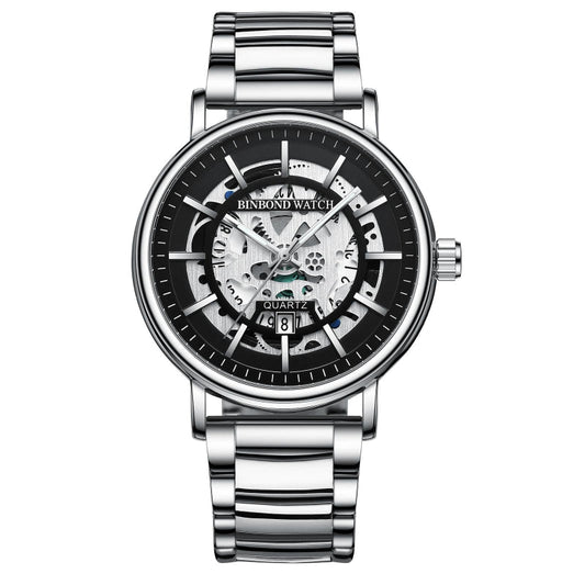 Waterproof Luminous Quartz Watch Multifunctional Stylish Durable Timepiece
