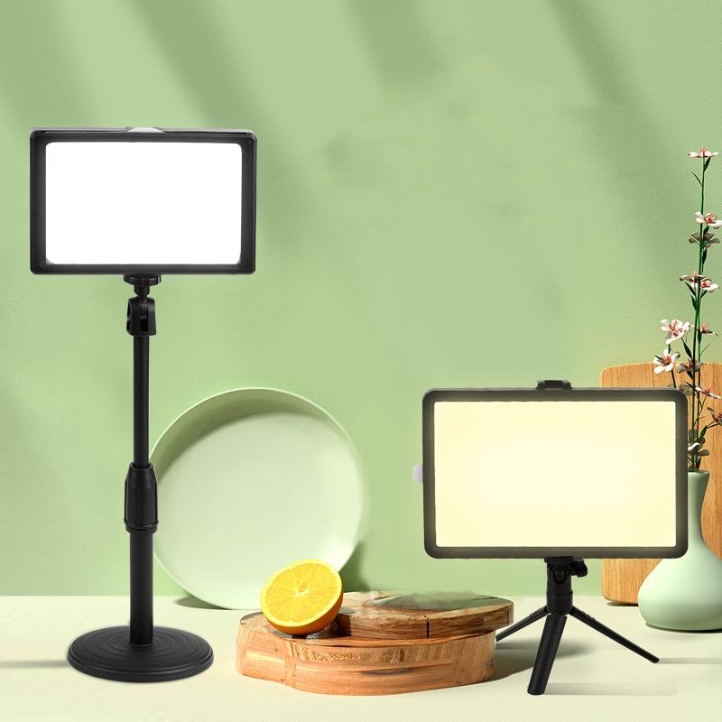 Eight Inch Flat Panel Live Fill Light With Adjustable Bracket And Three Colour Temperatures