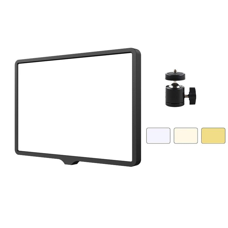 10 Inch Flat Panel Live Fill Light Adjustable 3000 To 6500 Kelvin Temperature