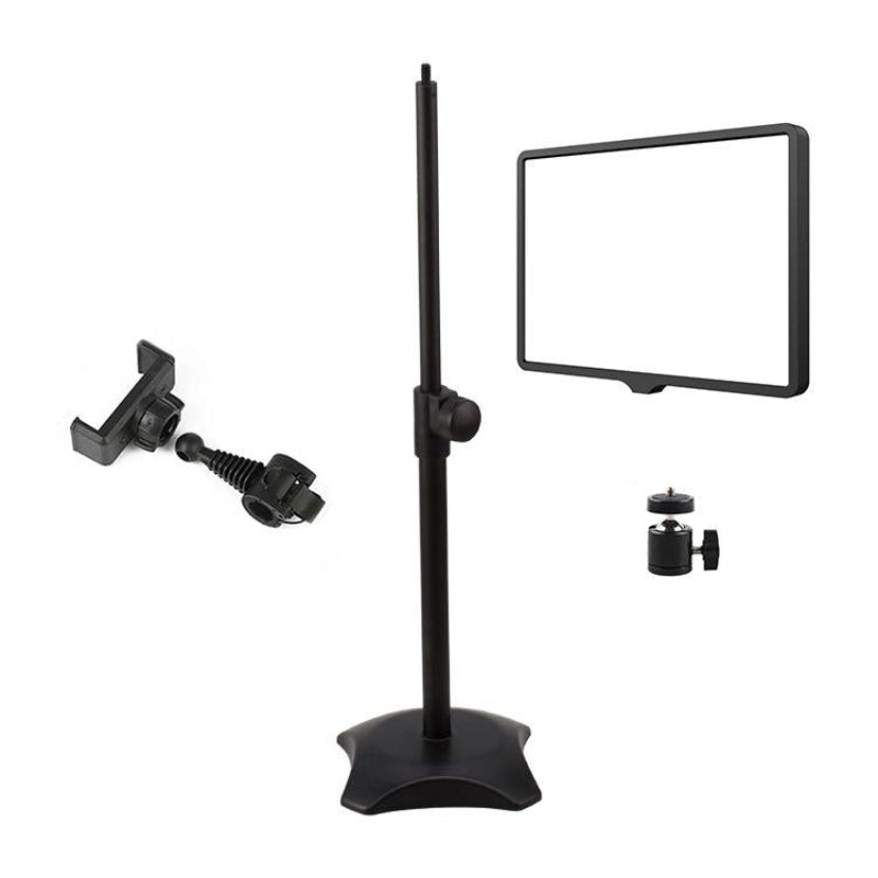 42Cm Bracket Led Live Fill Light With 10 Adjustable Three-Color Temperatures For Photography
