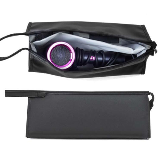 Black Hair Dryer Storage Package With Protective Cover And Roll