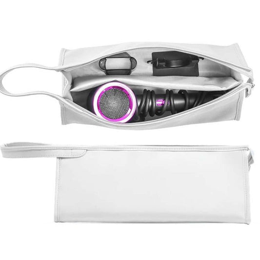 For Dyson Hair Dryer Storage Package With Protective Cover And Roll In Grey
