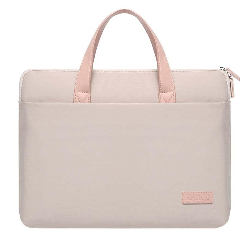 Ultra Thin Macbook Laptop Bag Khaki For Thirteen Point Three To Fourteen Inches