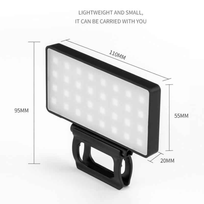 Rgb Fill Light For Mobile Photography Outdoor Lighting And Studio Use