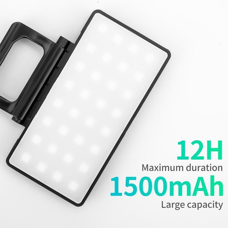 Rgb Fill Light For Mobile Photography Outdoor Lighting And Studio Use