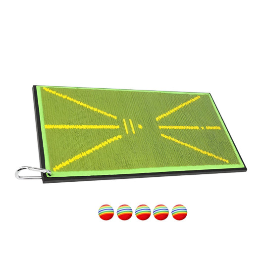 Djd038 Golf Batting Pad With Sponge Balls For Swing Training And Improvement