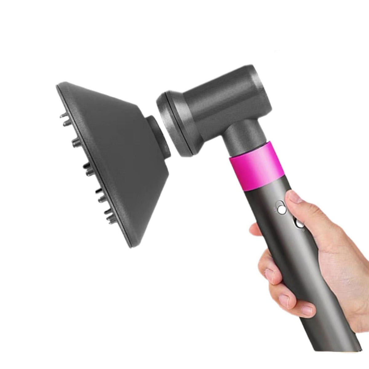 For Dyson Airwrap Diffuser Nozzle With Adapter Replacement Accessory