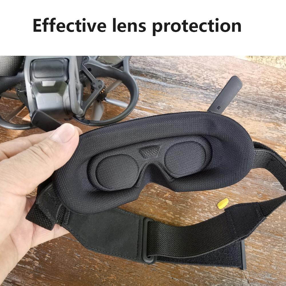 Replacement Foam Padding And Eye Mask With Lens Cover For Dji Goggles 2