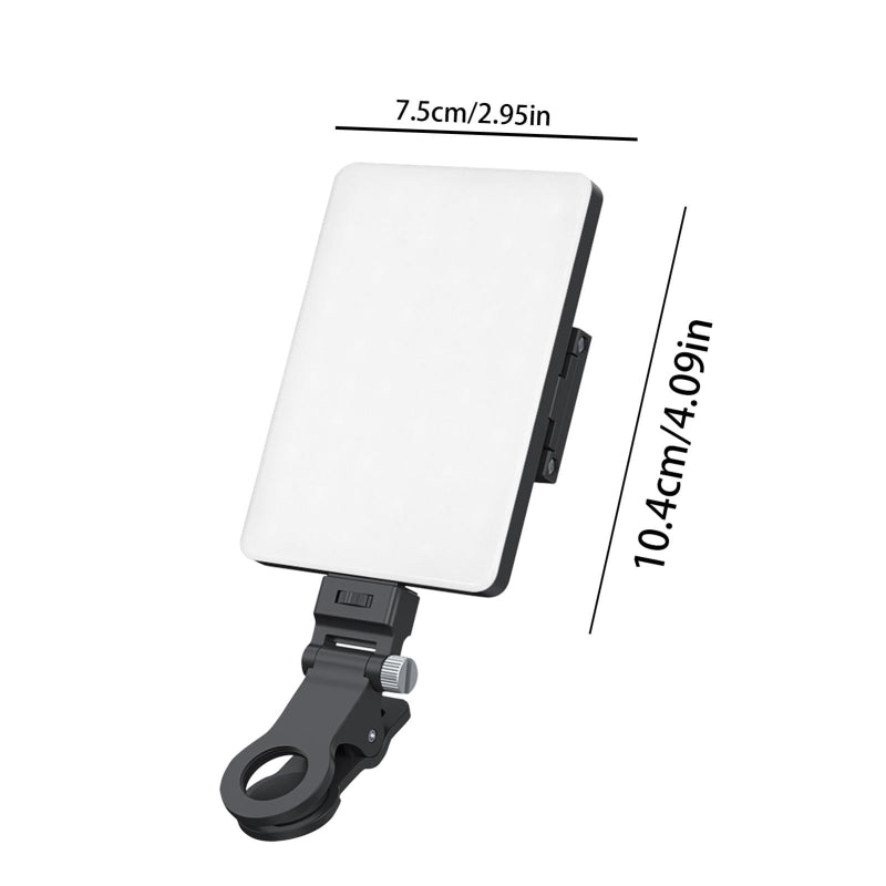 5 Watt Mobile Phone Fill Light With Screen For Live Broadcast And Pocket Use