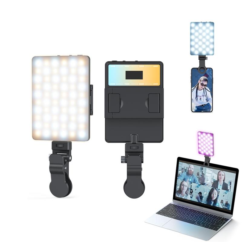 5 Watt Mobile Phone Fill Light For Live Broadcast With Adjustable Cool And Warm Settings