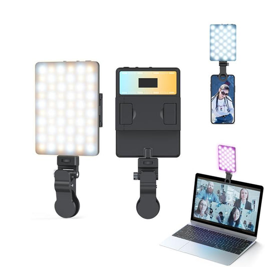 5 Watt Mobile Phone Fill Light For Live Broadcast With Adjustable Cool And Warm Settings