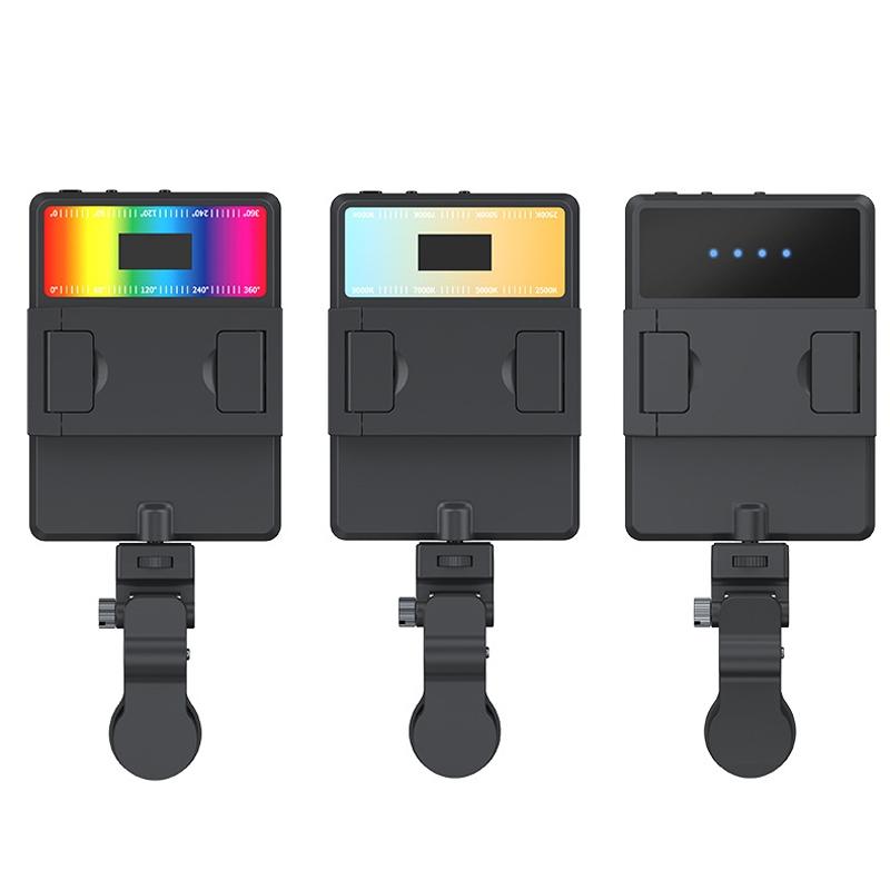 5 Watt Mobile Phone Fill Light For Live Broadcast With Adjustable Cool And Warm Settings