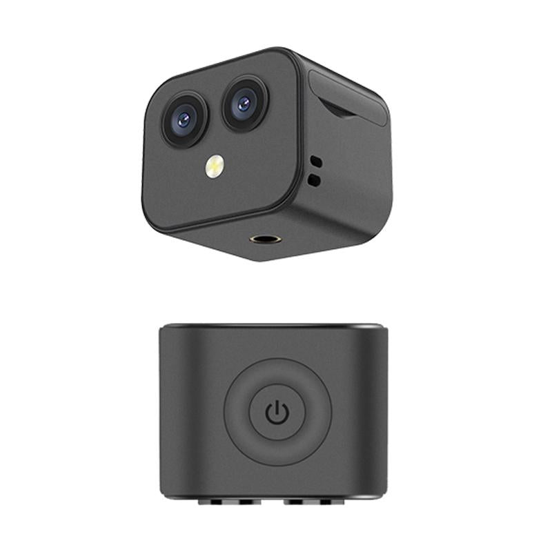 Wireless Dual Lens 4K Camera With Remote Monitoring And Hotspot Connection
