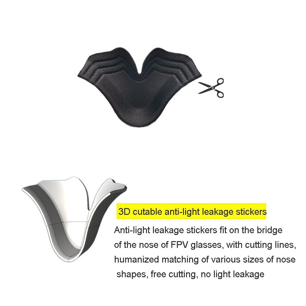 Replacement Foam Padding And Headband For Dji Fpv Goggles V1 V2 Eye Mask Accessories