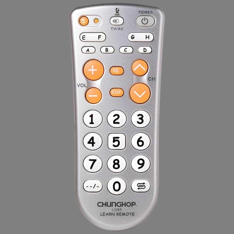 Universal Infrared Television Remote Control With Learning Function