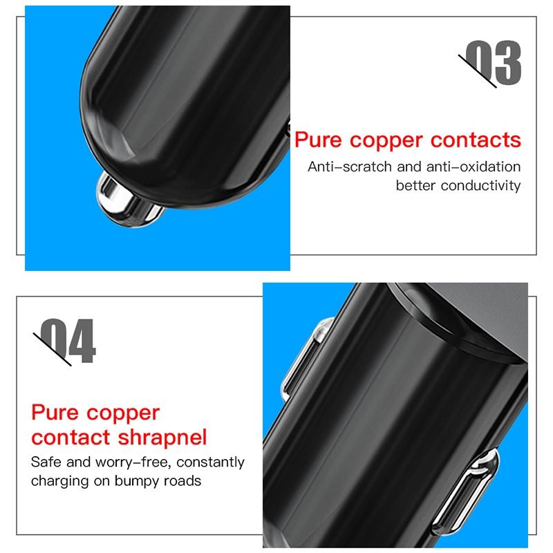 100W 2 In Car Charger For Dji Mavic 3 Mini