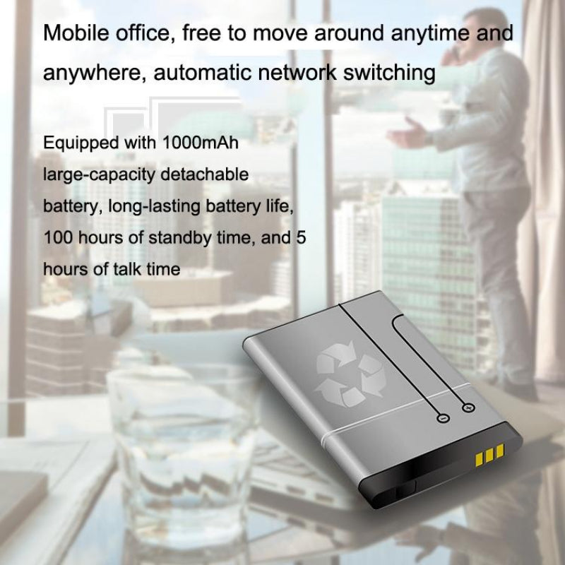 Wireless Handheld Voip Phone With Wifi And 4G Charging Base For Home Use