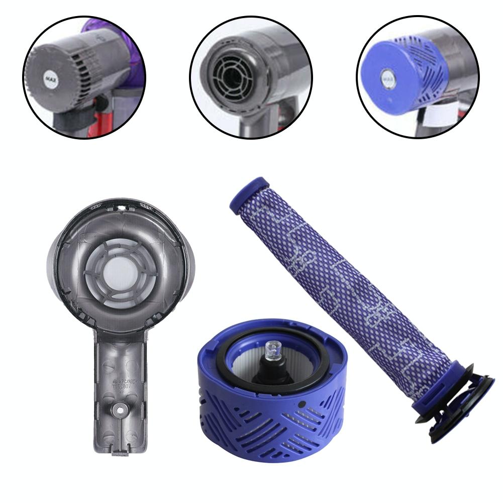 Rear Motor Cover And Filter Set For Dyson V6 Vacuum Cleaner Accessories
