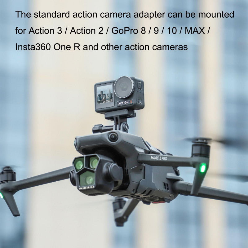 Camera Mount For Mavic 3 Pro And Classic With Insta360 X3 Compatibility