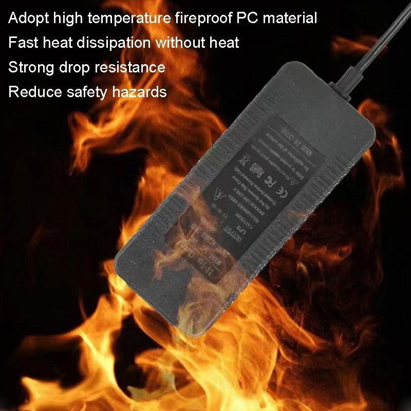 Smart Charger For Electric Scooters With 36V Lithium Battery And 42V 2A Output