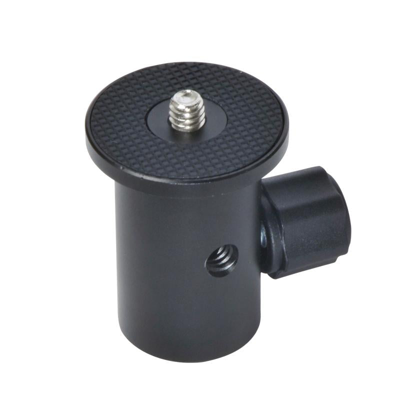 Camera Light Stand Conversion Head With 1/4 Inch Mount And Umbrella Holder