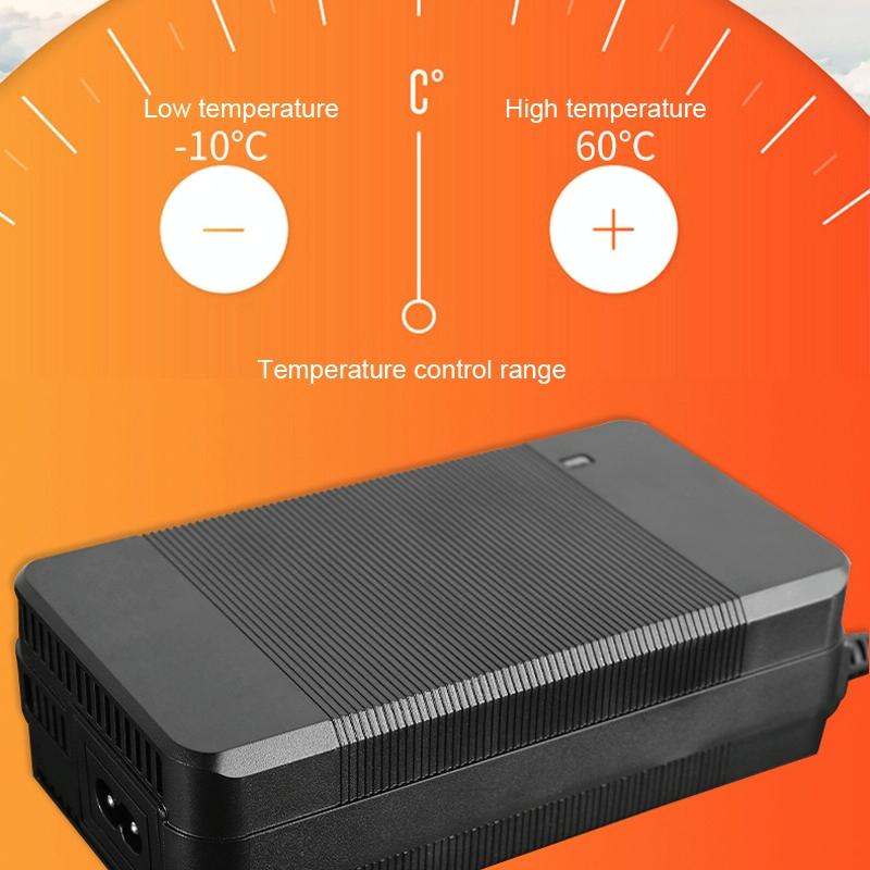 Electric Scooter Charger For 36 Volt Lithium Battery 42 Amp Fan Type