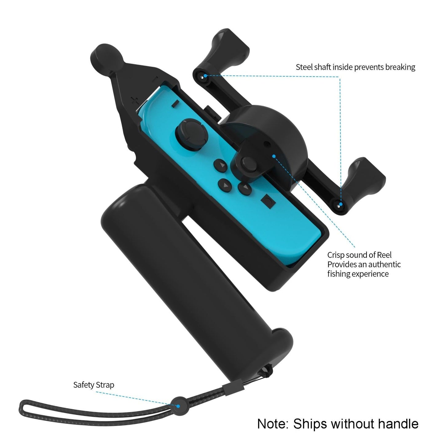 Oled Switch Fishing Rod For Aquarium Game Left Right Handle Controller