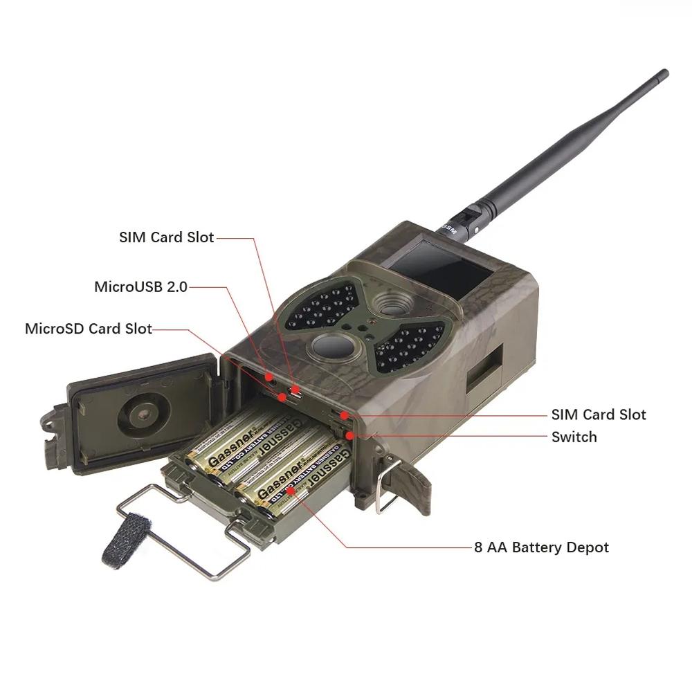 20 Megapixel 1080P Night Vision Infrared Wildlife Hunting Camera