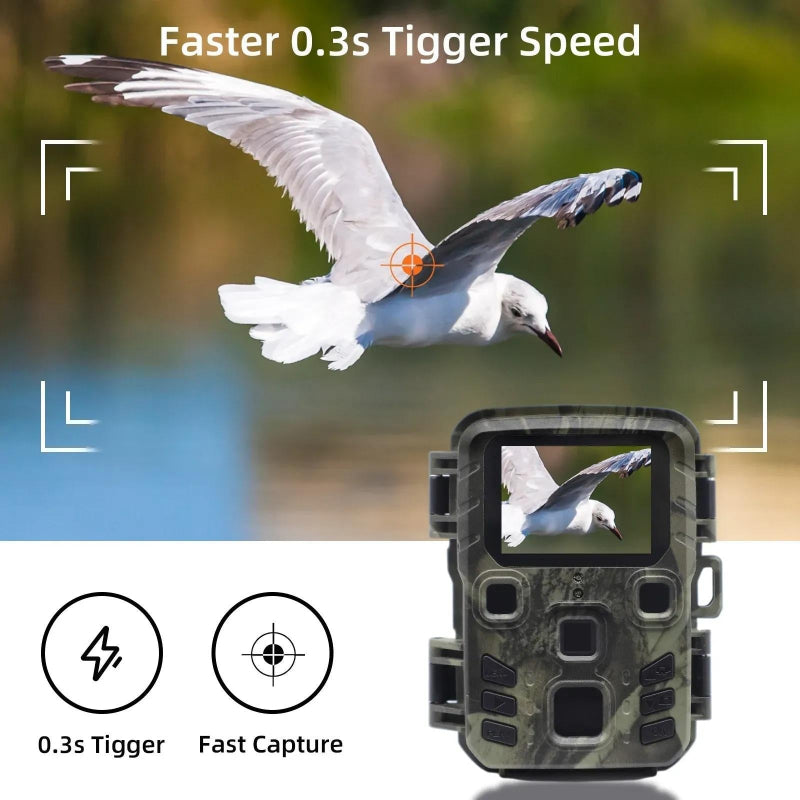 20 Megapixel Trail Camera With Night Vision And Wildlife Scouting Features