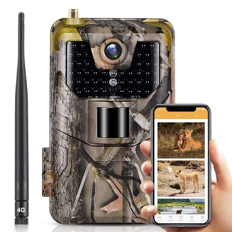 36 Megapixel 4K 4G Hunting Camera With App Control For Remote Viewing