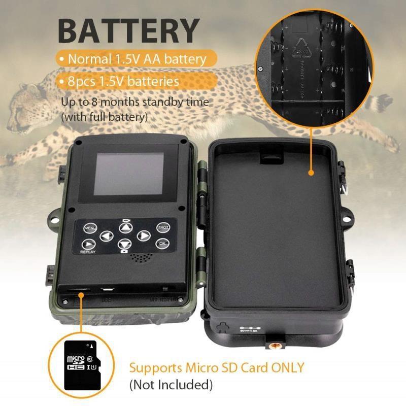 Outdoor Camera With Infrared Night Vision And 2.7K Resolution