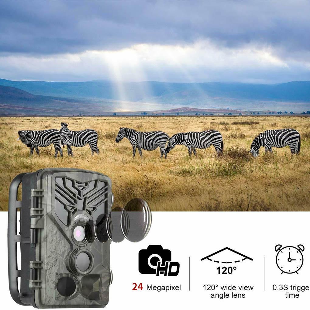 Outdoor Camera With Infrared Night Vision And 2.7K Resolution