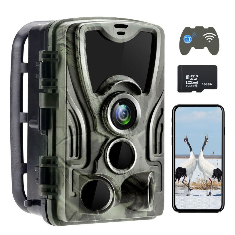 Outdoor Camera With Wifi And Remote Control For Photos Videos