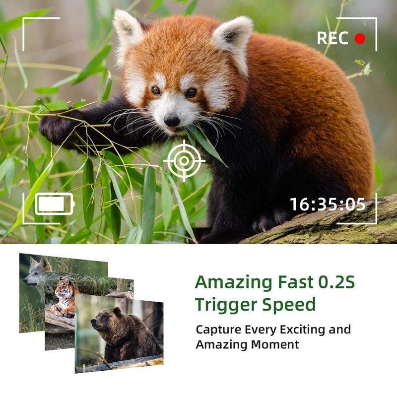 Outdoor Camera With Wifi And Remote Control For Photos Videos
