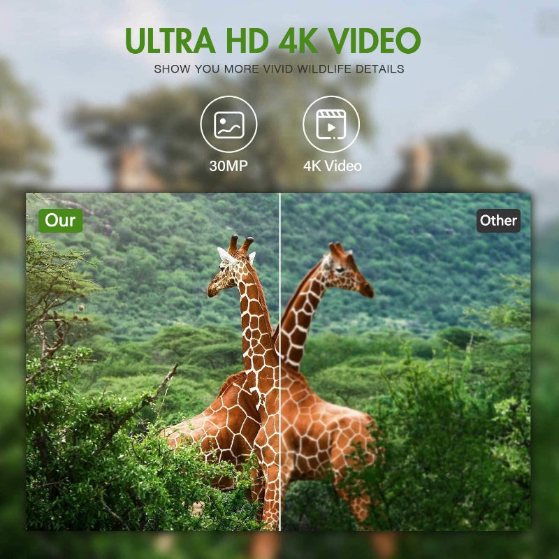 Outdoor Camera With Wifi And Remote Control For Photos Videos