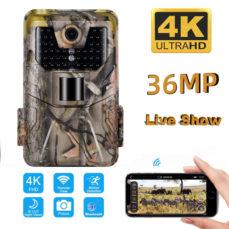 Outdoor Camera With Wifi900pro For Remote Photo And Video Viewing
