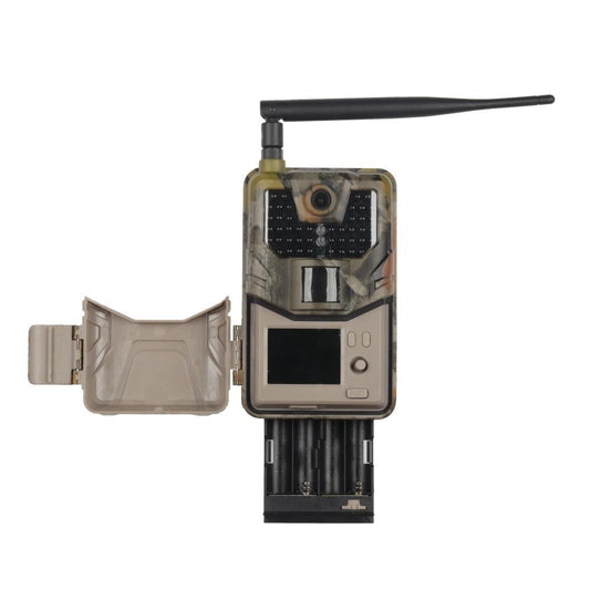 20 Megapixel 2K Wildlife Hunting Trail Camera With Night Vision And 4G Cellular Surveillance