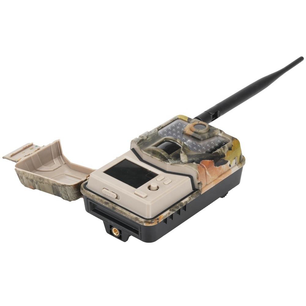 20 Megapixel 2K Wildlife Hunting Trail Camera With Night Vision And 4G Cellular Surveillance