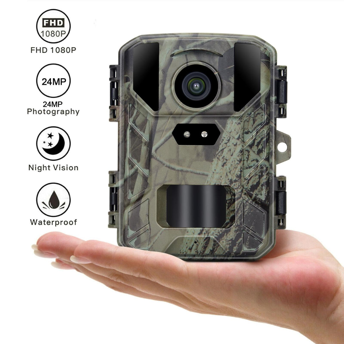 50Mp Four K Mini Wildlife Hunt Camera With Night Vision