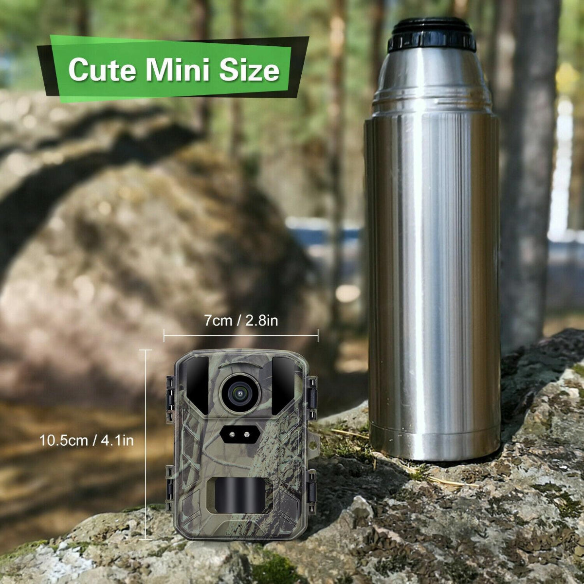 50Mp Four K Mini Wildlife Hunt Camera With Night Vision