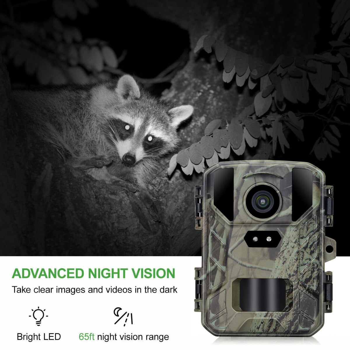 50Mp Four K Mini Wildlife Hunt Camera With Night Vision