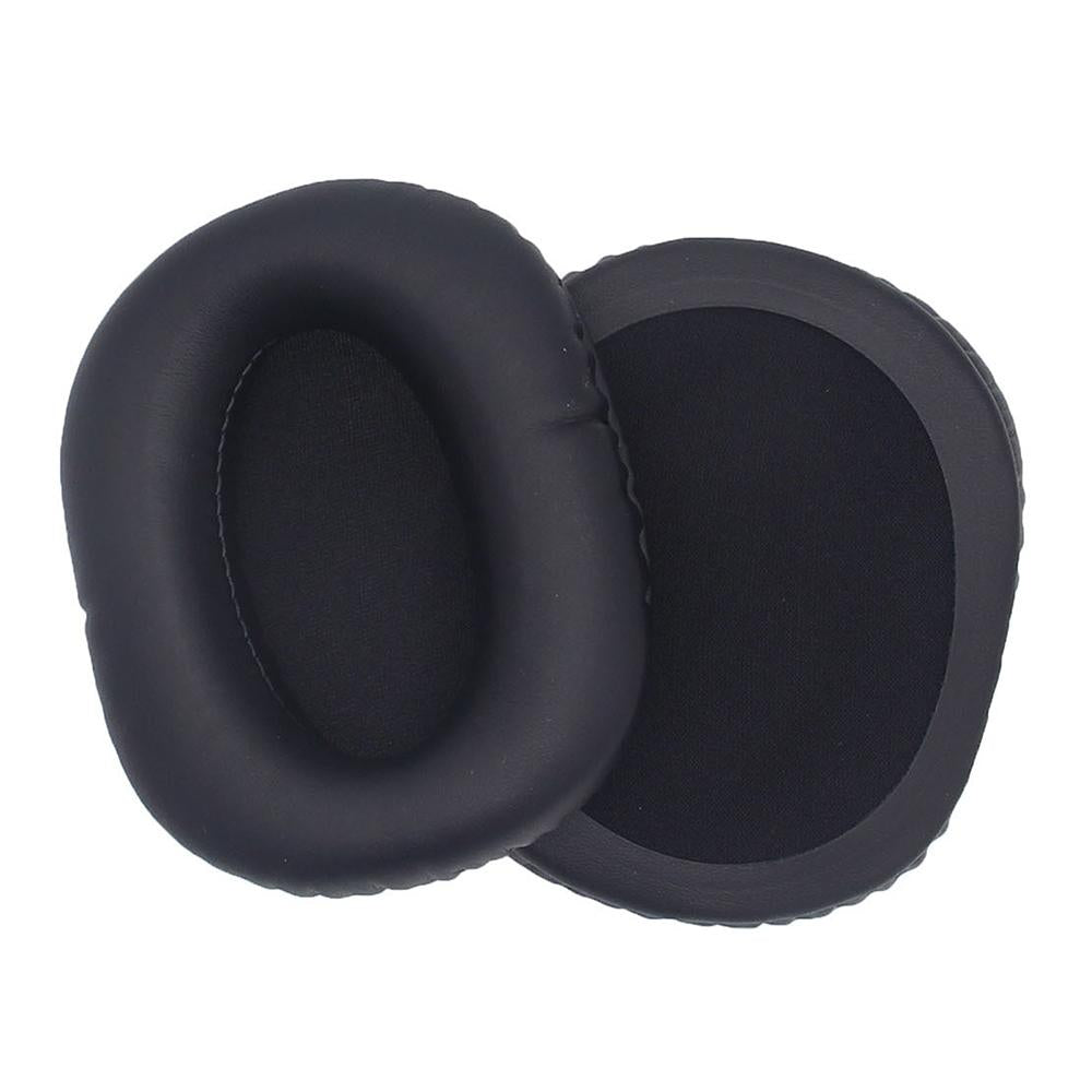 2 Pack Leather Earmuff Covers For Logitech G Pro Headphones Black