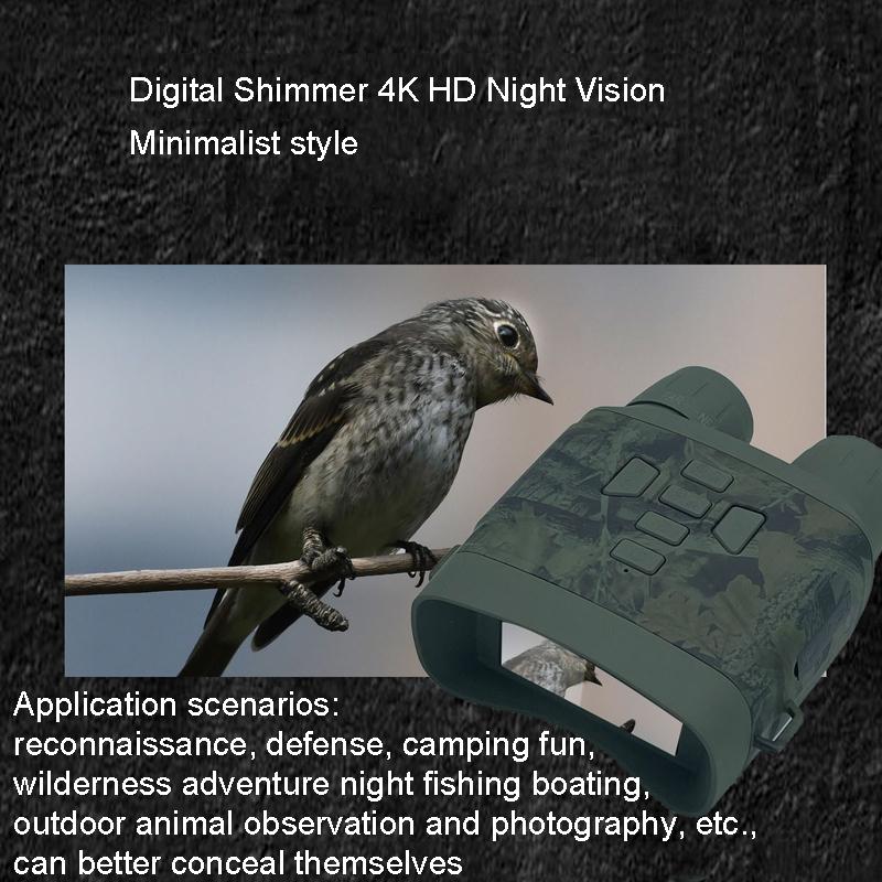 4K Infrared Dual Tube Night Vision Telescope With Multiple Resolution Options