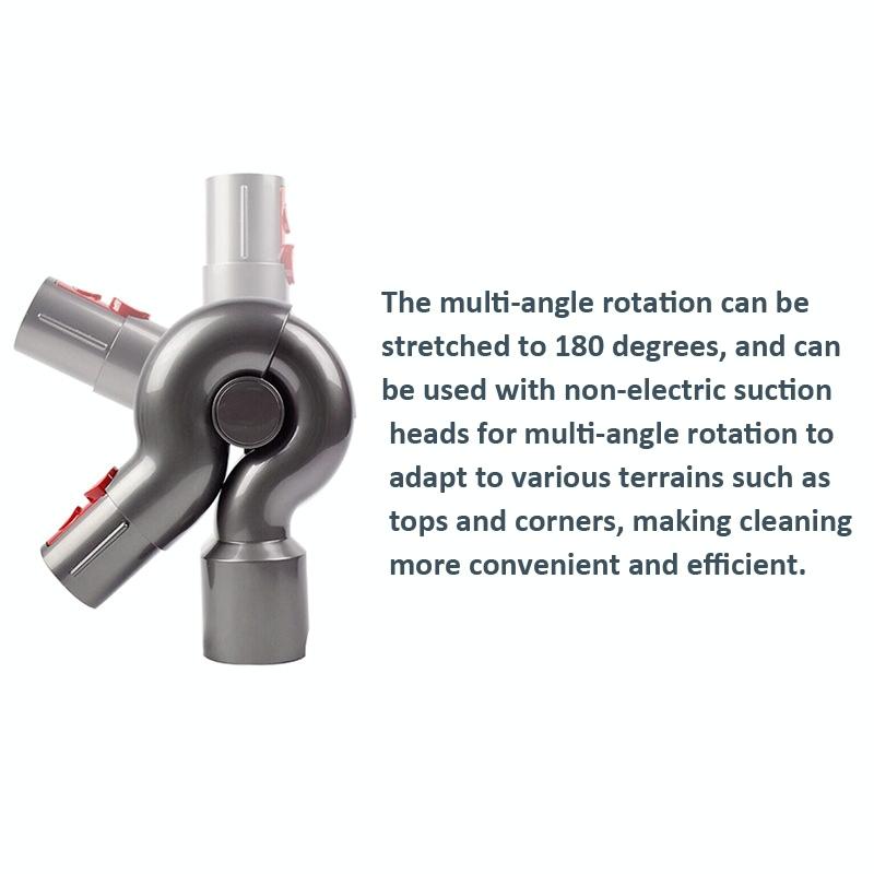 Top Adapter For Dyson V7 V8 V10 V11 V15 Steering Elbow Hose