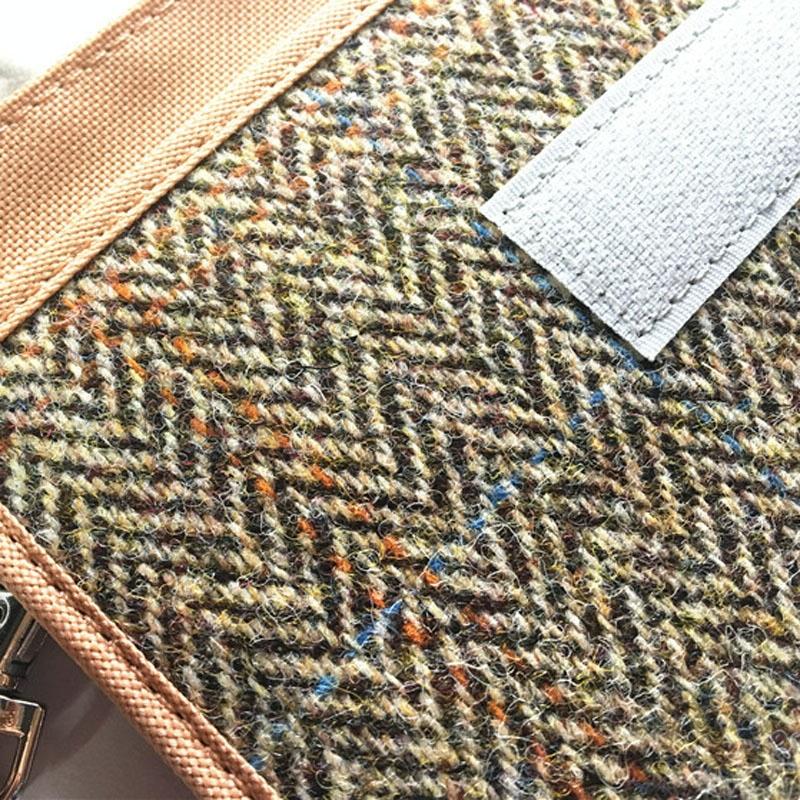 Double Layer Tweed Signal Shielding Bag For Mobile Phone Protection