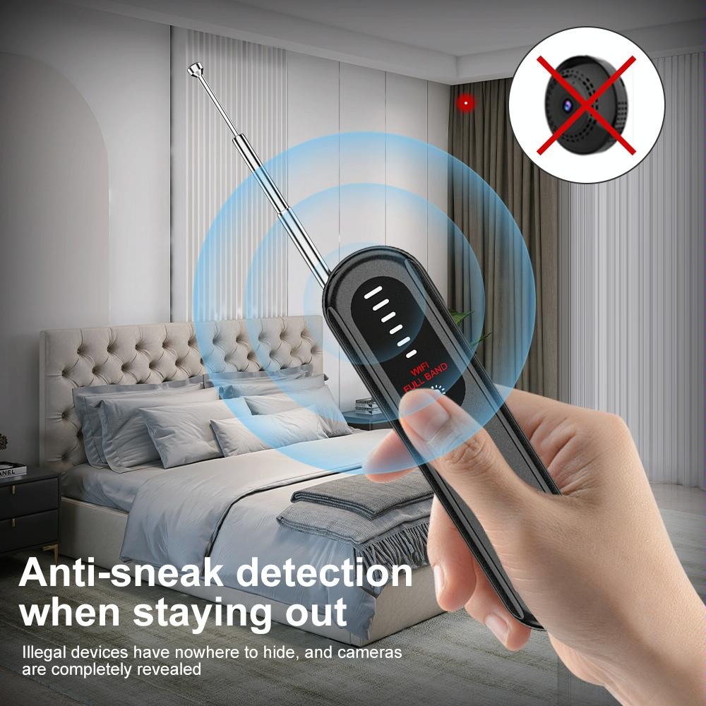 Wireless Anti Eavesdropping Loctor Technology Detector With Alarm For Enhanced Privacy Protection