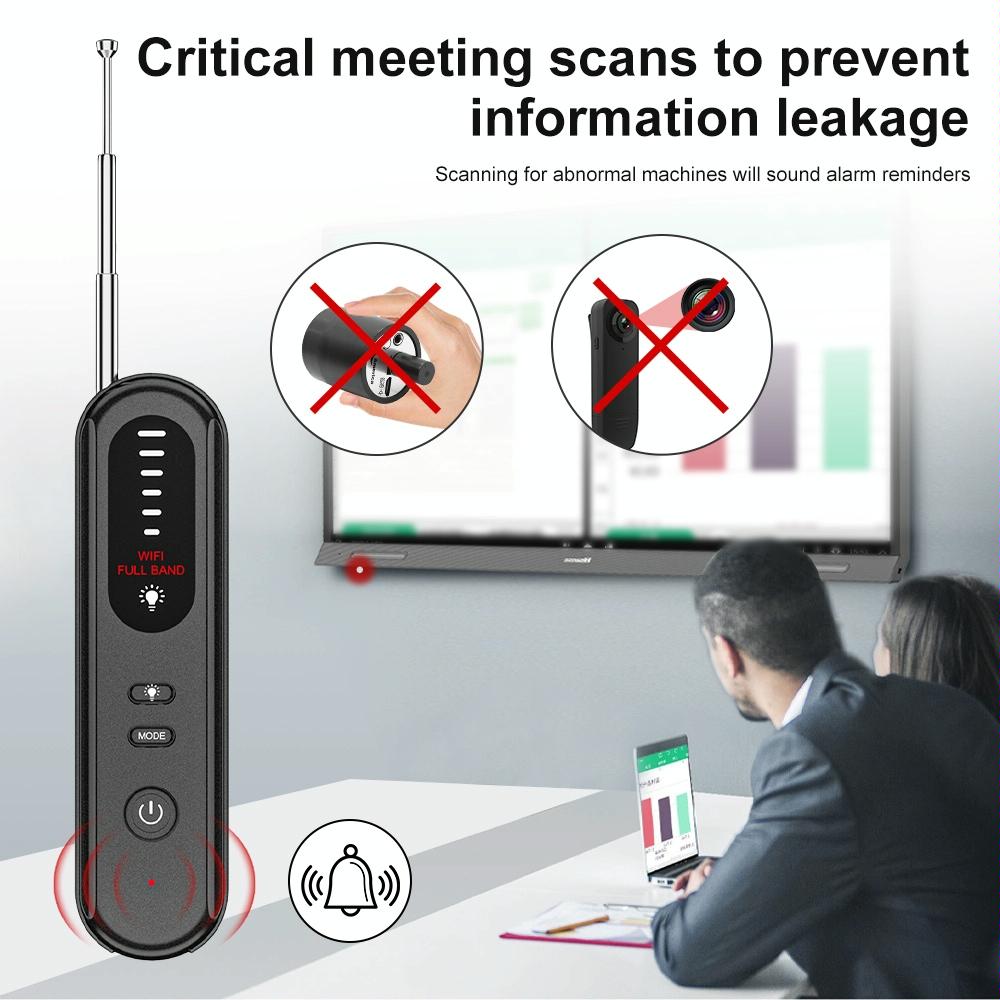 Wireless Anti Eavesdropping Loctor Technology Detector With Alarm For Enhanced Privacy Protection