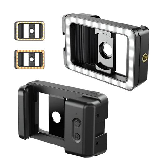 Universal Mobile Phone Clip With Multifunctional Fill Light And Thread Interface