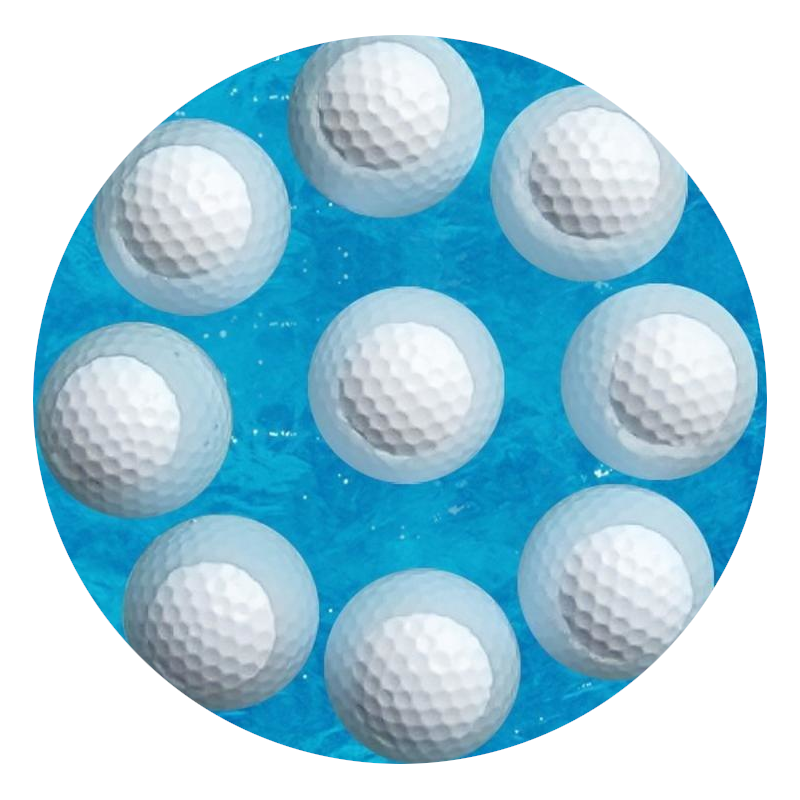 Floating Golf Practice Ball For Water Training And Accuracy Improvement