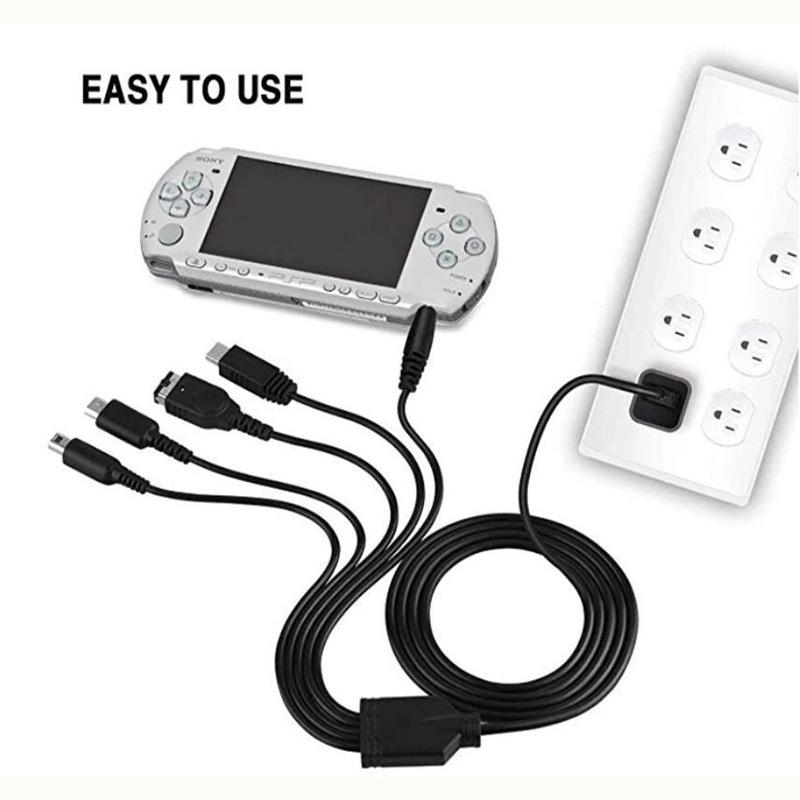 Universal Five In One Usb Charger For Wii 3Ds Nds And Psp Devices